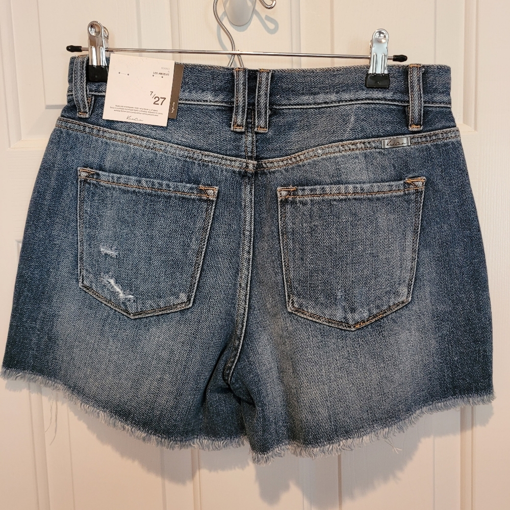 KanCan Button-Fly, High Rise Shorts - Picture 6 of 9